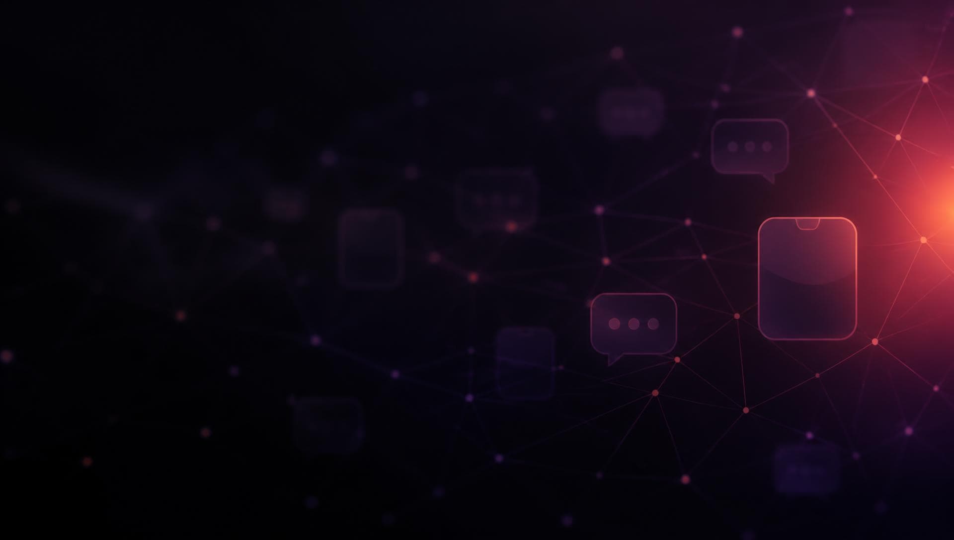 Abstract connected conversation and wallet network